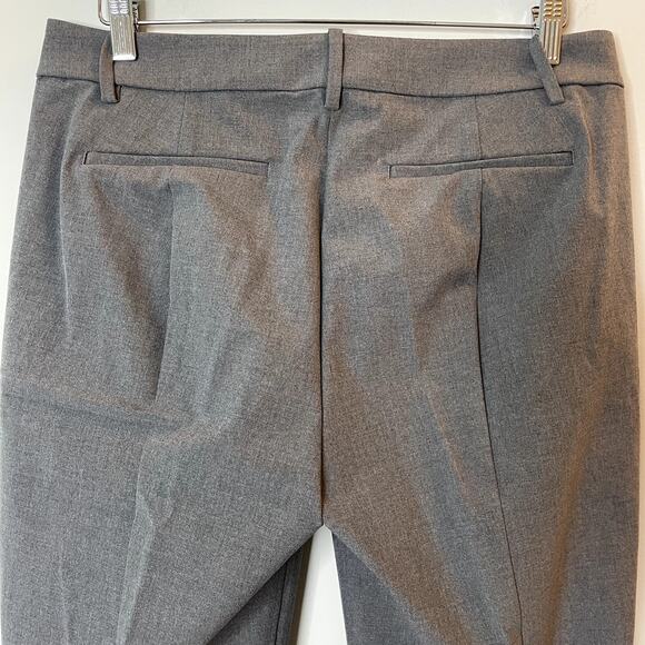 J.Crew Factory Slim Fit Full Length Trouser Pant Office CB286 Heathered Grey 10 - Picture 8 of 14